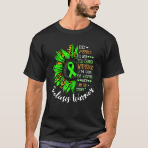 T-shirt Elle A Whisonné Je Suis Le Guerrier De La Scoliose