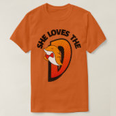 T-shirt Elle adore le d (Design devant)