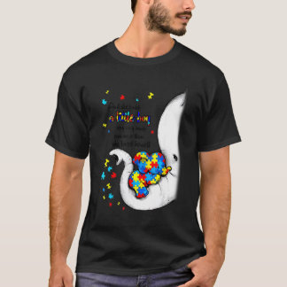 T-shirt Elle aimait un petit garçon bébé éléphant Sensibil