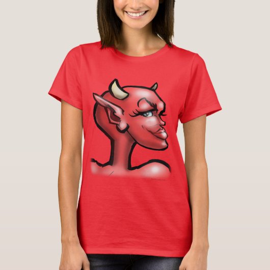 T-shirt Elle Diable (Devant)