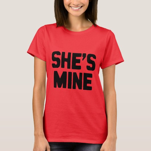 T-SHIRT ELLE EST À MOI (Devant)
