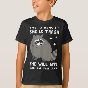 T-shirt Elle Est Belle Elle Est Ordure Elle Vous Mordra Au