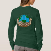 T-shirt ELLE EST DANS NOTRE collection MAINS (Dos)