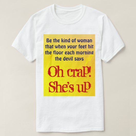 T-shirt Elle est debout (Design devant)