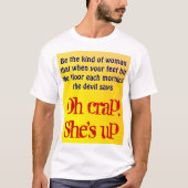 T-shirt Elle est debout (Devant)