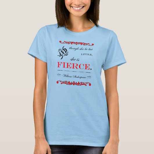 T-shirt Elle est féroce (Devant)
