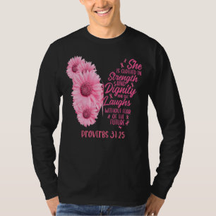 T-shirt Elle Est Habillée En Force Et Dignité Chrétienne B
