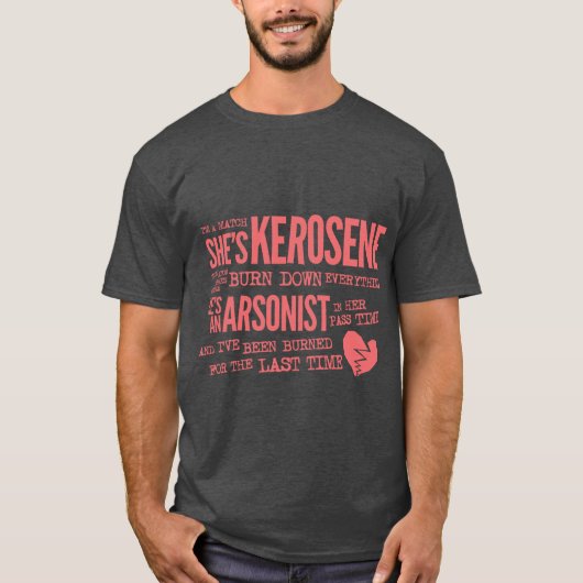 T-shirt Elle est Kerosene Oversized (Devant)