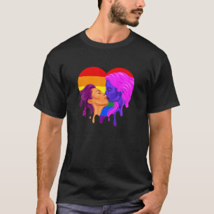 T-shirt Elle est Mine Rainbow Lesbian Gay pride Month Tran