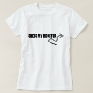 T-shirt Elle est mon moniteur