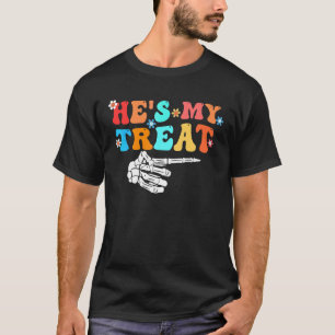 T-shirt Elle est mon tour il est mon friandise Jolies pair