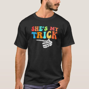 T-shirt Elle est mon tour il est mon friandise Jolies pair