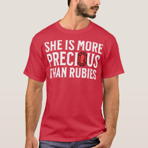 T-shirt Elle est plus précieuse que rubis Proverbes