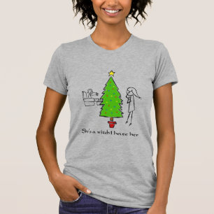 T-shirt Elle est une sorcière que je la déteste