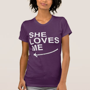 T-shirt ELLE M'AIME (GAUCHE) BLANC -.png