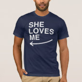 T-shirt Elle m'aime (gauche) - .png (Devant)