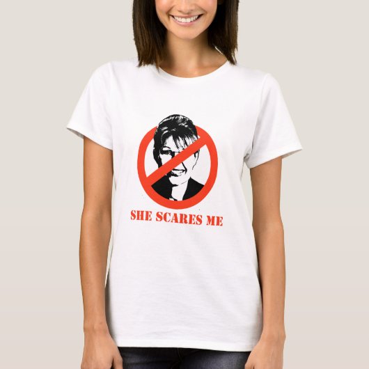 T-shirt Elle me fait peur (Devant)