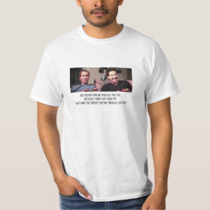 T-shirt "Elle ne me donne pas des pois toute la journée