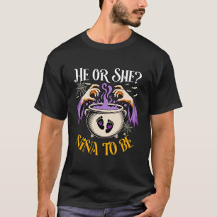 T-shirt Elle ou Il Nina Pour Révélation De Bébé Costume D'