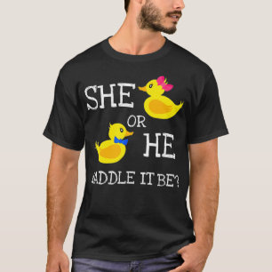 T-shirt Elle ou Il s'agite que ce soit Baby Genre révéle
