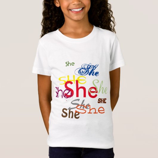 T-Shirt Elle partout (Devant)