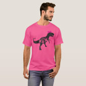 T-shirt Elle Rex Dinosaur Chemise Pour Femmes Et Filles (Devant entier)