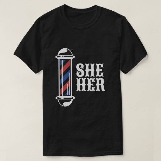 T-shirt ELLE/SA Chemise Pronoun (Design devant)