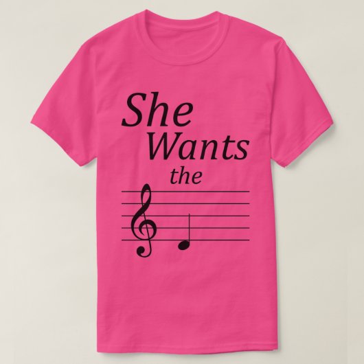 T-shirt Elle veut le D (Design devant)