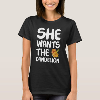 T-SHIRT ELLE VEUT LE DANDELION