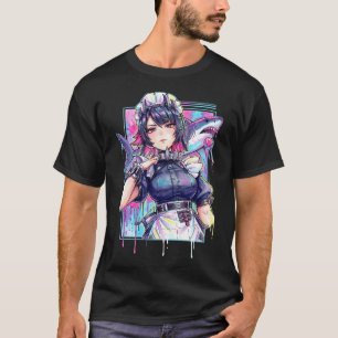 T-shirt Ellen Joe ZZZ Yeux Rouges Portrait Esthétique de B