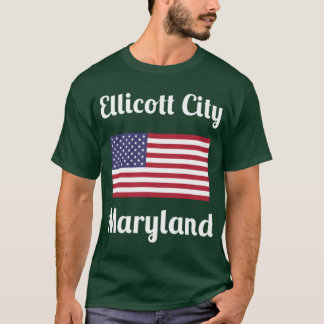 T-shirt Ellicott City Maryland Imprimantes élégantes2