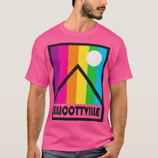 T-shirt Ellicottville New York Souvenir Cadeau Rainbow Mou