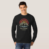 T-shirt Elm Creek Texas Mountain Sunset Sunrise Kayaking   (Devant entier)