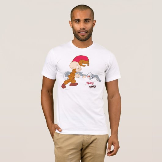 T-shirt ELMER FUDD™ et BUGS BUNNY™ (Devant entier)