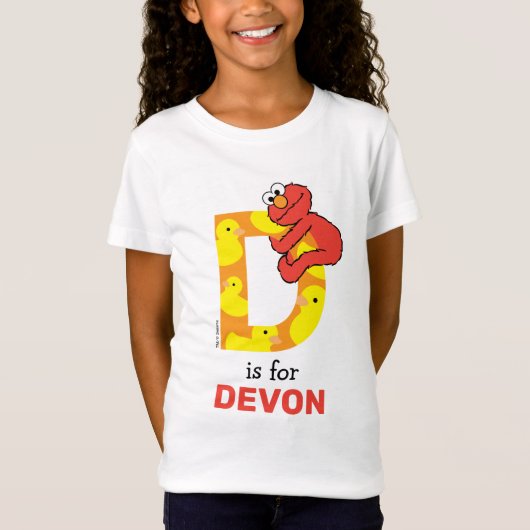 T-Shirt Elmo Alphabet | D Canard (Devant)