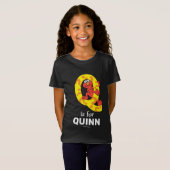 T-Shirt Elmo Alphabet | Point de question Q (Devant entier)