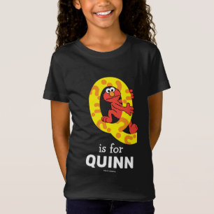 T-Shirt Elmo Alphabet   Q Point d'interrogation