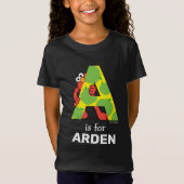 T-Shirt Elmo Alphabet | Une pomme (Devant)