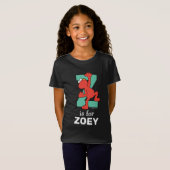 T-Shirt Elmo Alphabet | Z Sarcelle (Devant entier)
