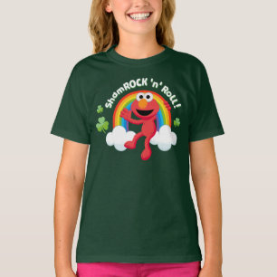 T-shirt Elmo Arc en arc-en-ciel shamrock 'n'