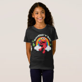 T-Shirt Elmo | Arc en arc-en-ciel shamrock 'n' (Devant entier)