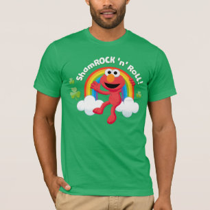 T-shirt Elmo   Arc en arc-en-ciel shamrock 'n'