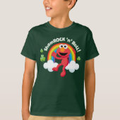 T-shirt Elmo | Arc en arc-en-ciel shamrock 'n' (Devant)