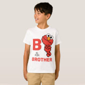 T-shirt Elmo | B est pour Brother (Devant entier)