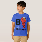 T-shirt Elmo | B est pour Frère (Devant entier)