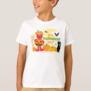 T-shirt Elmo Est-ce déjà Halloween ?
