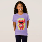 T-Shirt Elmo et Dorothy Sesame Street Caractère Art (Devant entier)