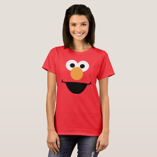 T-shirt Elmo Face Art (Devant entier)