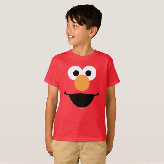 T-shirt Elmo Face Art (Devant entier)