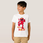 T-shirt Elmo | Faire la joyeuse danse (Devant entier)